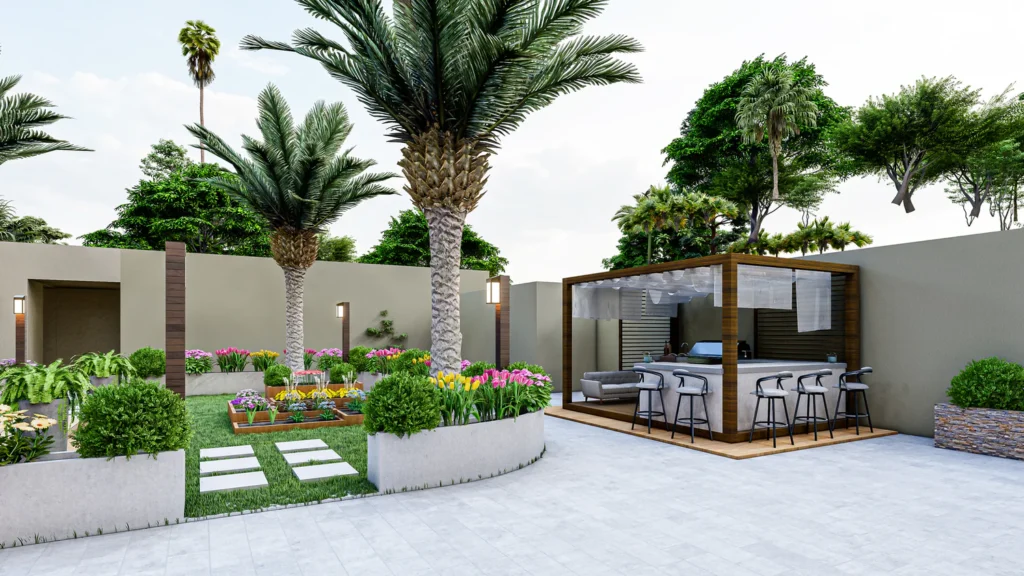 Terrace Garden Setup
