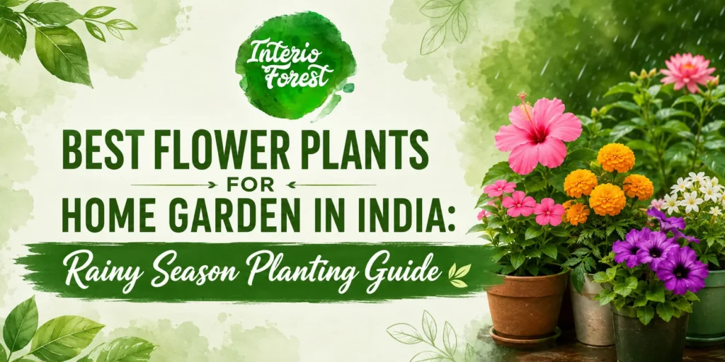 Best Flower Plants for Home Garden in India | Guide