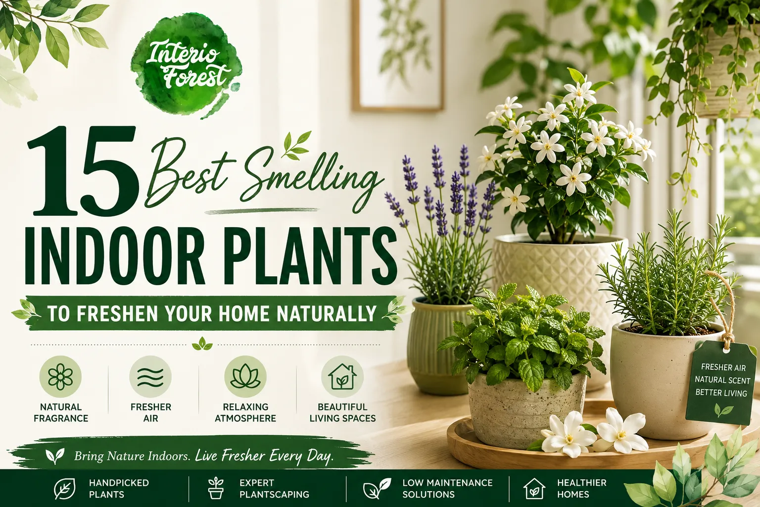15 Best Smelling Indoor Plants to Freshen Your Home Naturally